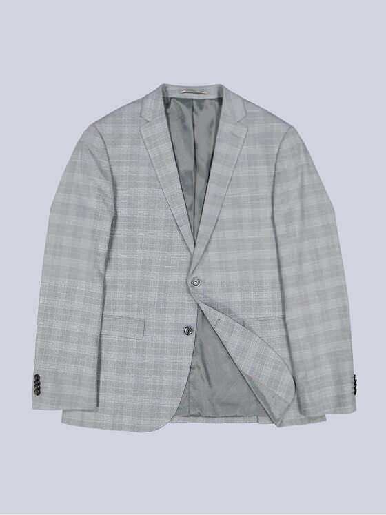 emilio adani Herren Anzug-Sakko slim fit Grau 38493