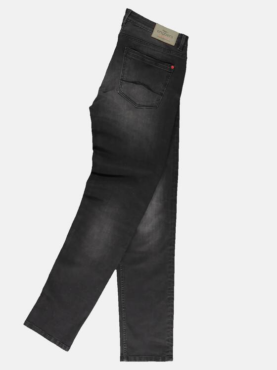 engbers Herren Jeans 5-Pocket Superstretch Schwarz 31449