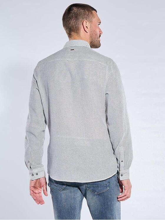 emilio adani Herren Hemd gemustert Brilliantblau 40952