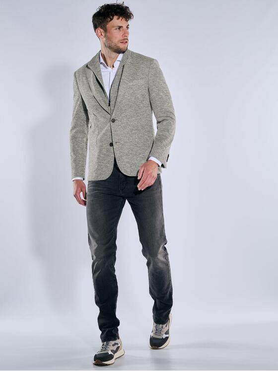 emilio adani Herren Anzug-Sakko slim fit Beige 39137