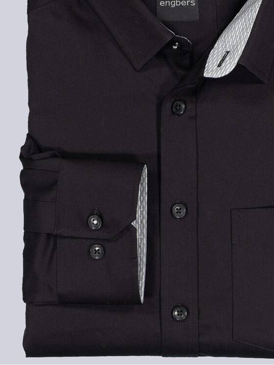 engbers Herren Hemd "My Favorite" Schwarz 35453