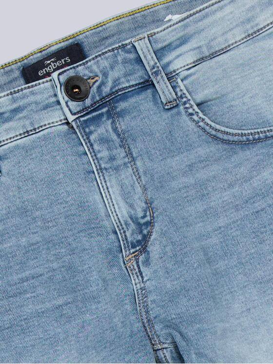 engbers Herren Leichte Sommer-Jeans Superstretch Blau 38666