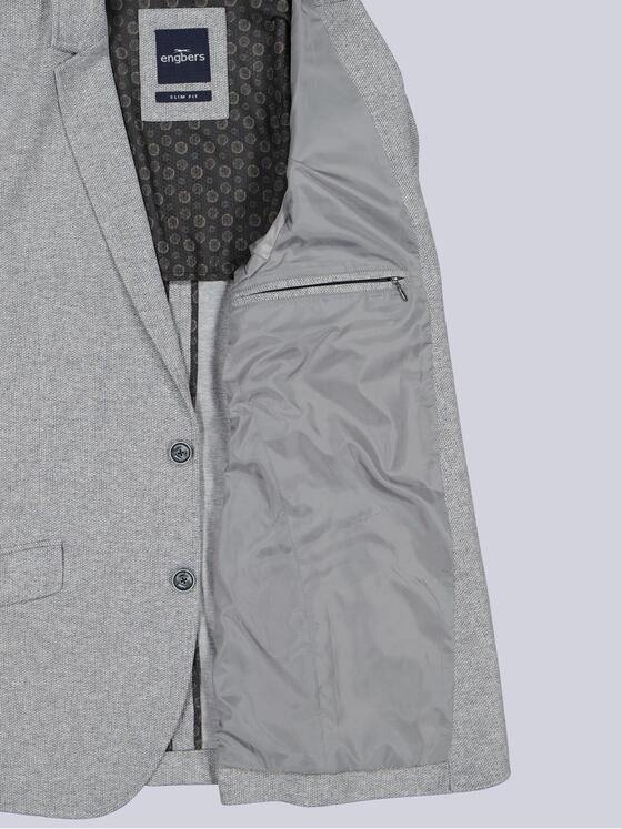 engbers Herren Sakko aus elastischem Warenmaterial Silbergrau 39093