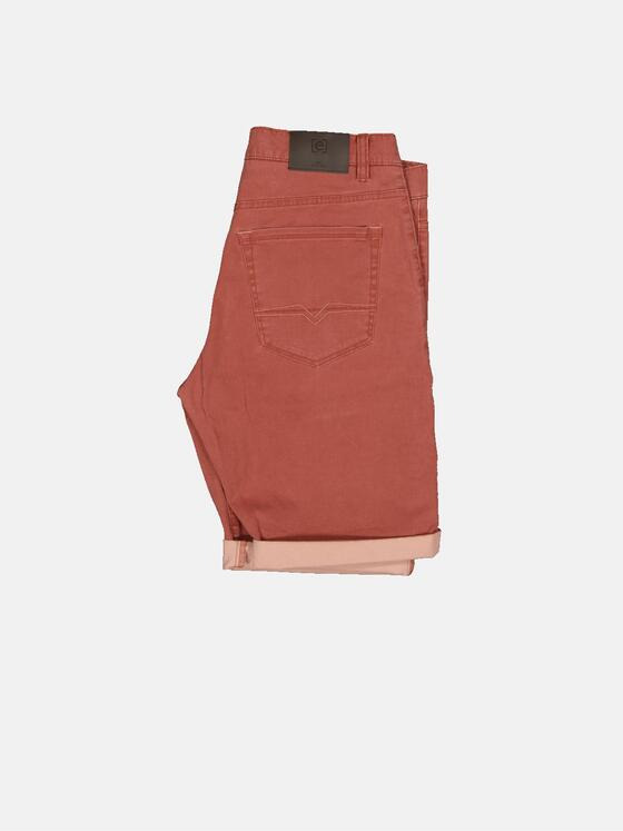 engbers Herren Chino-Bermuda regular Rostorange 34701