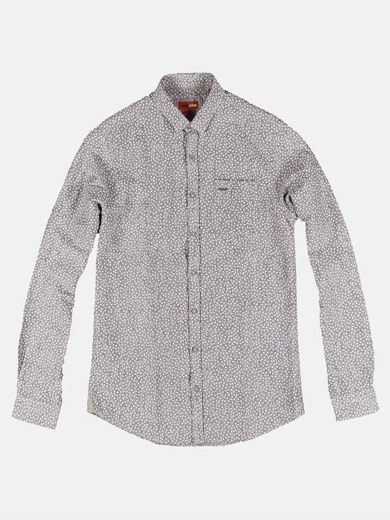 emilio adani Herren Modisches Freizeit-Hemd Beige 31541