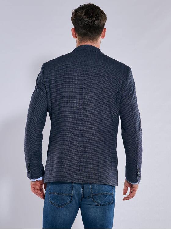 engbers Herren Anzug-Sakko strukturiert Saphirblau 38142