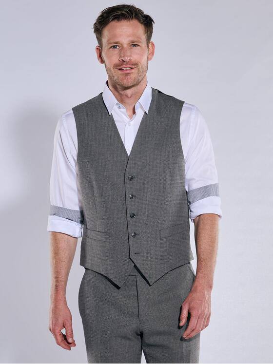 engbers Herren Anzugsweste Grau 37664