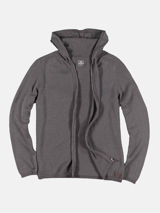 ENGBERS GERMANY Herren Cardigan aus 100% Naturfasern Hellbraun 29673