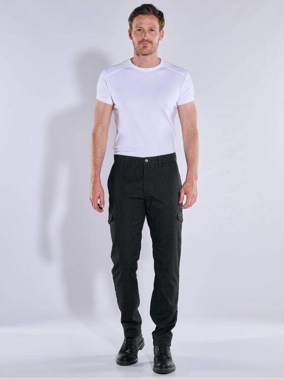 engbers Herren Cargo-Hose regular Grau 37197