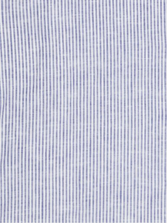 engbers Herren Kurzarm-Hemd gestreift Brilliantblau 33244