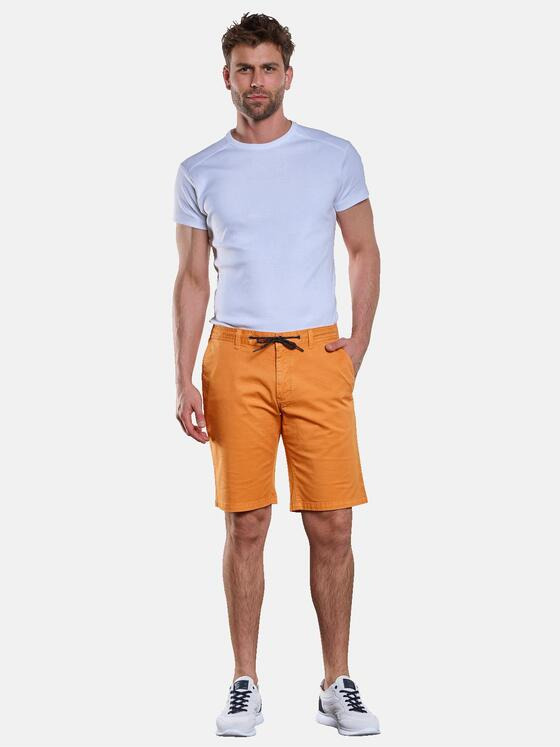 engbers Herren Bermuda-Chino Orange 33179