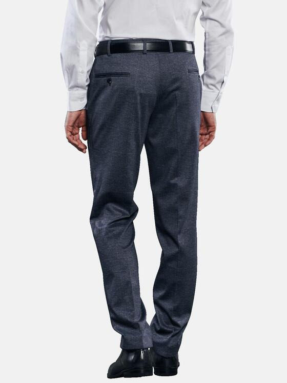 engbers Herren Anzug-Hose kariert Blau 31820