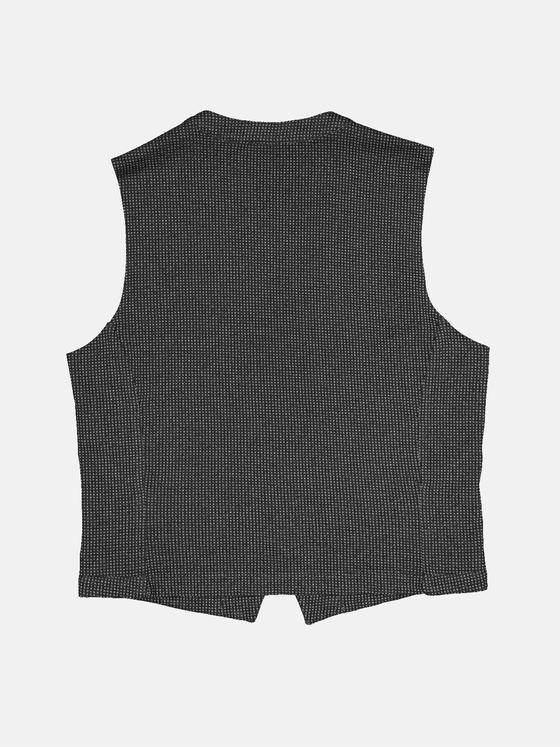 engbers Herren Sakko-Weste gemustert Grau 32405