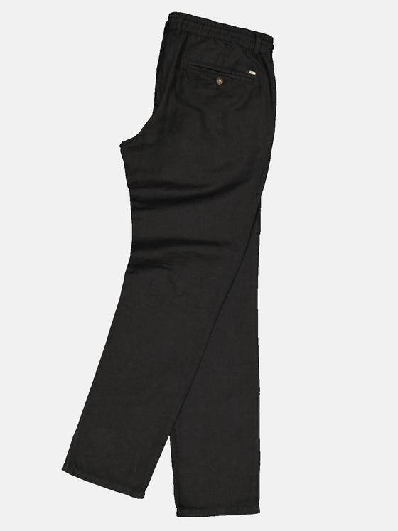 emilio adani Herren Chino mit Leinen-Anteil Grau 33160