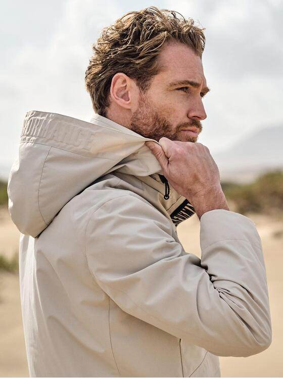 engbers Herren Funktionsjacke Wassersäule 3000 Beige 40293