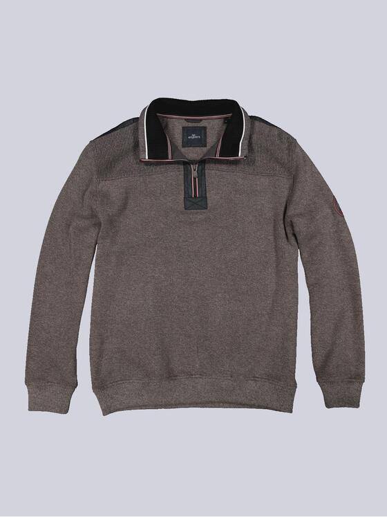 engbers Herren Sweatshirt uni Braun 35650