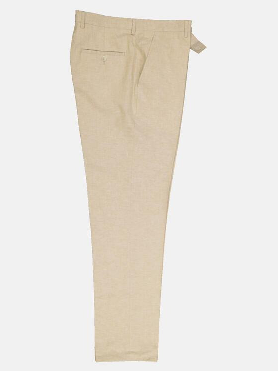 engbers Herren Anzug-Hose slim fit Beige 36473