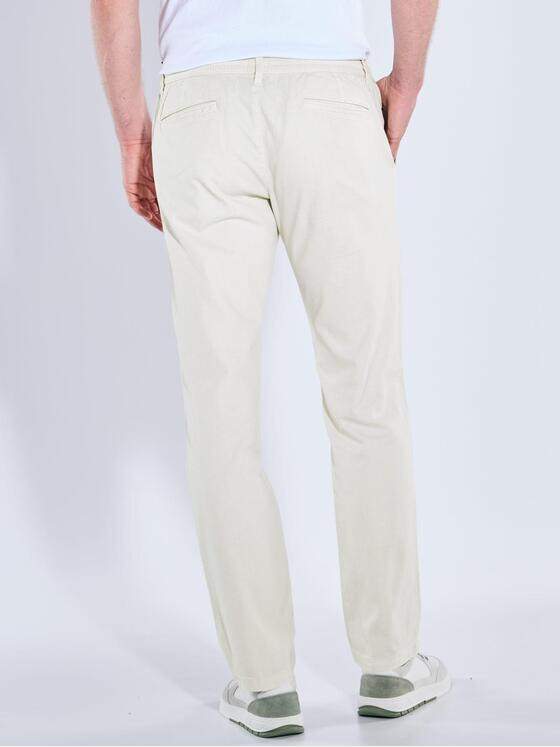 engbers Herren Chino mit Tunnelzug Naturweiss 39118