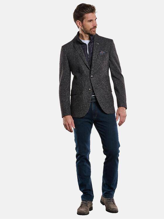 engbers Herren Freizeit-Sakko regular Schwarz 33598
