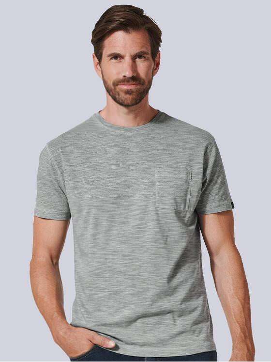 engbers Herren T-Shirt uni Grau 35274