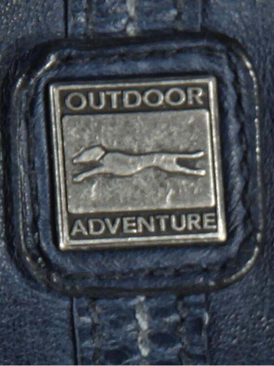 engbers Herren Rustikale Lederjacke Saphirblau 29063