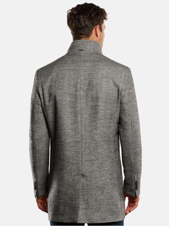 engbers Herren Mantel mit Inlet Schokobraun 33588