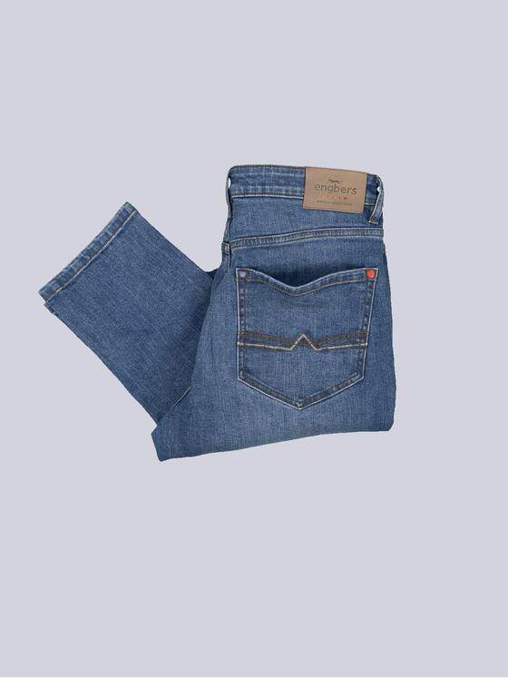 engbers Herren Super-Stretch-Jeans slim fit Blau 35407