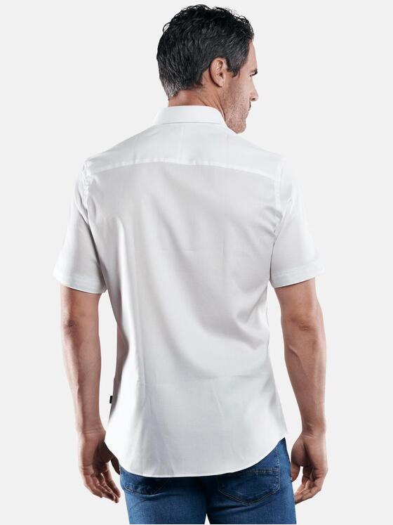 engbers Herren 100% bügelfreies Hemd Reinweiss 29452