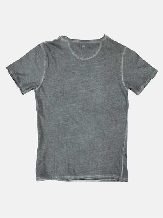 emilio adani Herren Rundhals T-Shirt Grau 25692
