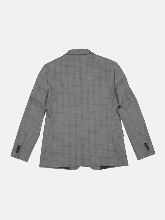 emilio adani Herren Anzug-Sakko slim fit Grau 35378