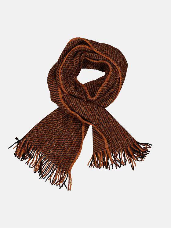 emilio adani Herren Schal uni Orange 33962