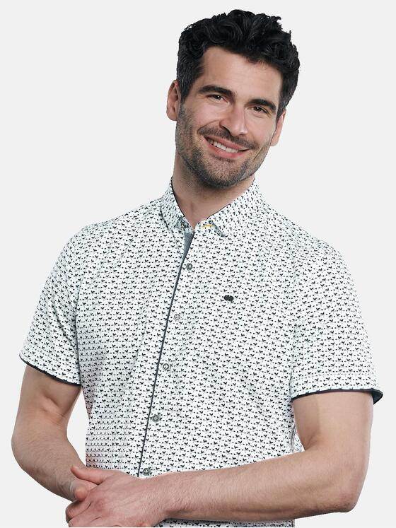 engbers Herren Hemd kurzarm Saphirblau 31601