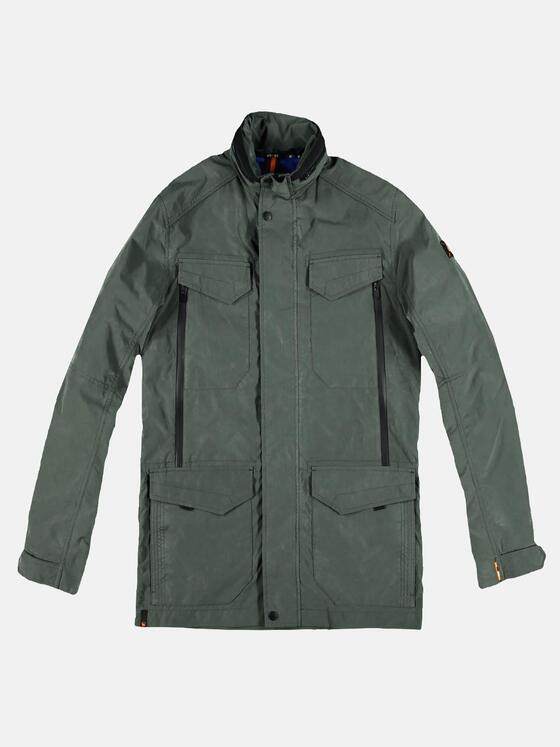 emilio adani Herren Wasserabweisende Jacke Grün 29044