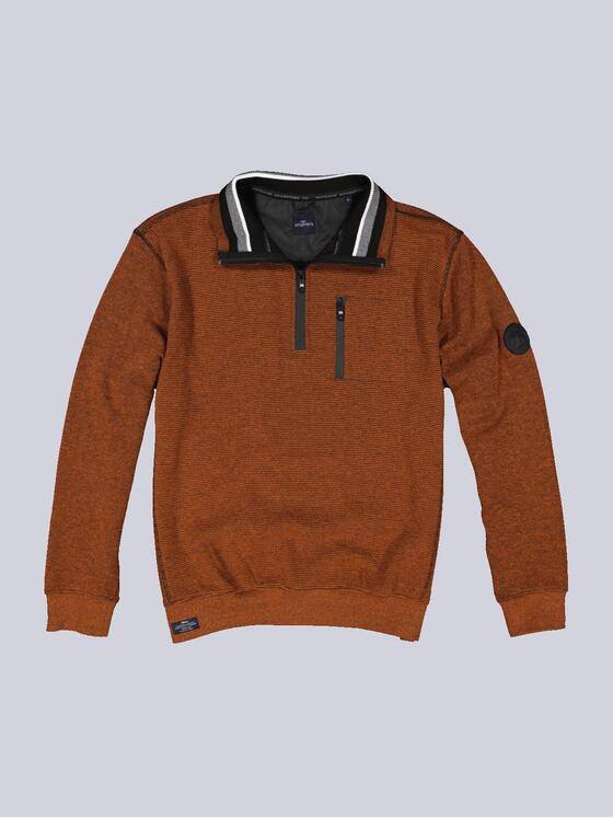 engbers Herren Sweatshirt regular Dunkelorange 36113