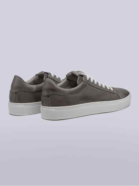 emilio adani Herren Sneaker aus Leder Grau 38476