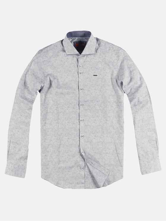 emilio adani Herren Hemd langarm Blau 31225