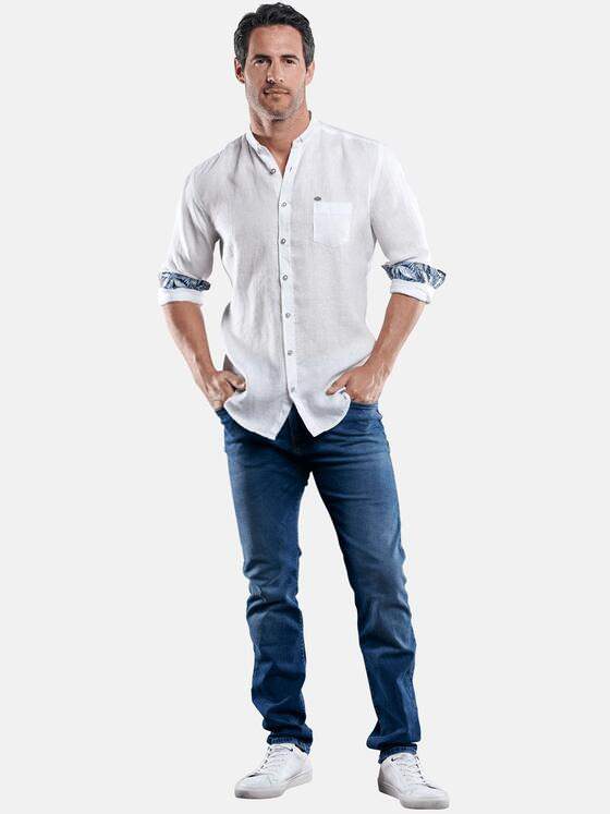 engbers Herren Hemd uni Reinweiss 29479