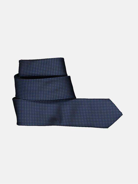engbers Herren Krawatte gemustert Blau 36037
