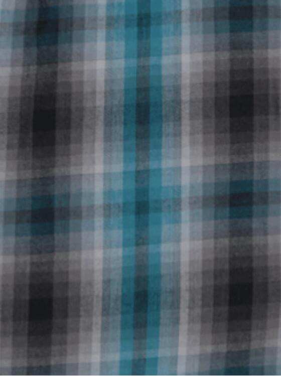 engbers Herren Karohemd Petrolblau 33633