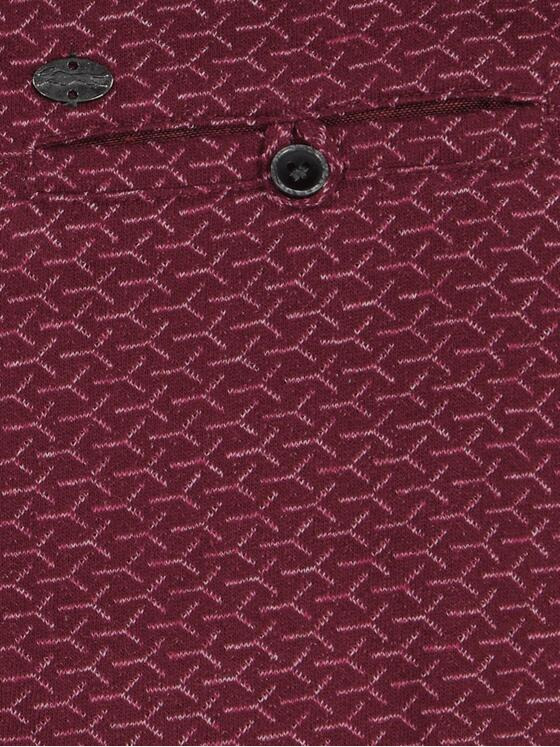 engbers Herren Langarm-Hemd gemustert Karminrot 32465