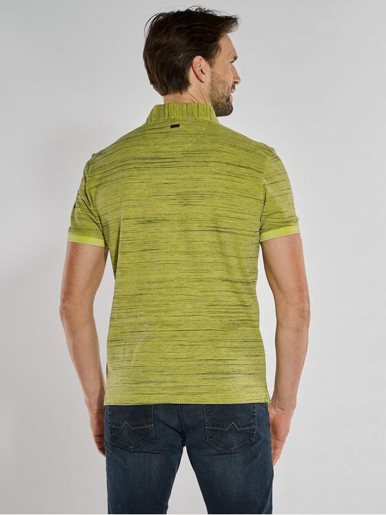 engbers Herren Polo-Shirt gestreift Hellgruen 36795