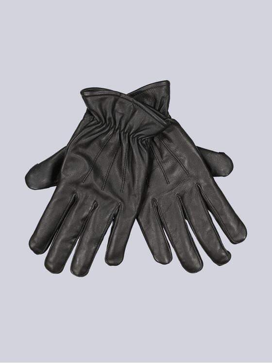 Herren engbers Handschuhe aus Leder in Schwarz kaufen 39766 | engbers.com