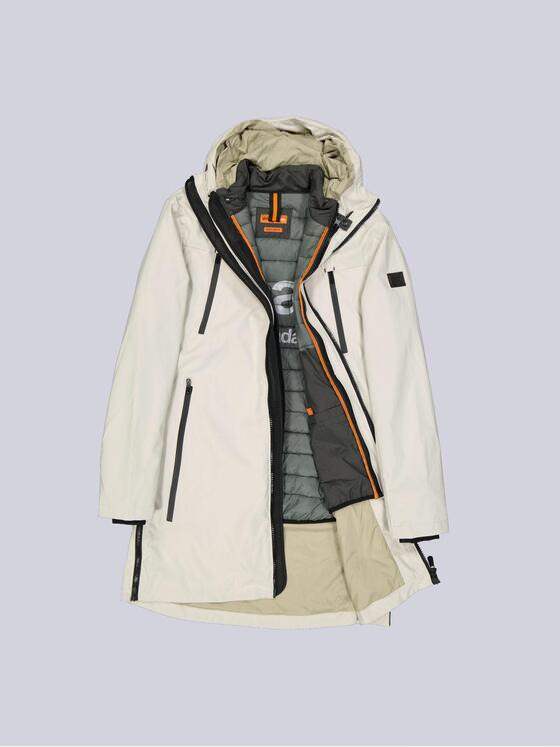 emilio adani Herren 2 in 1 Parkajacke Beige 40016