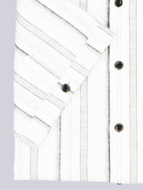 engbers Herren Kurzarm-Hemd gemustert Hellgruen 38581