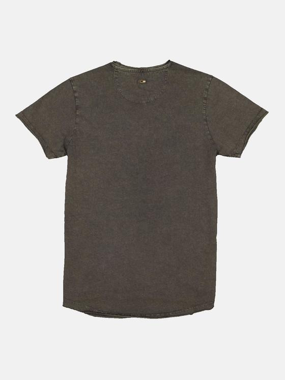 emilio adani Herren T-Shirt slim fit Braun 35348