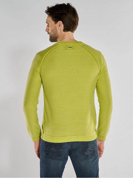 engbers Herren Pullover uni Grün 36697