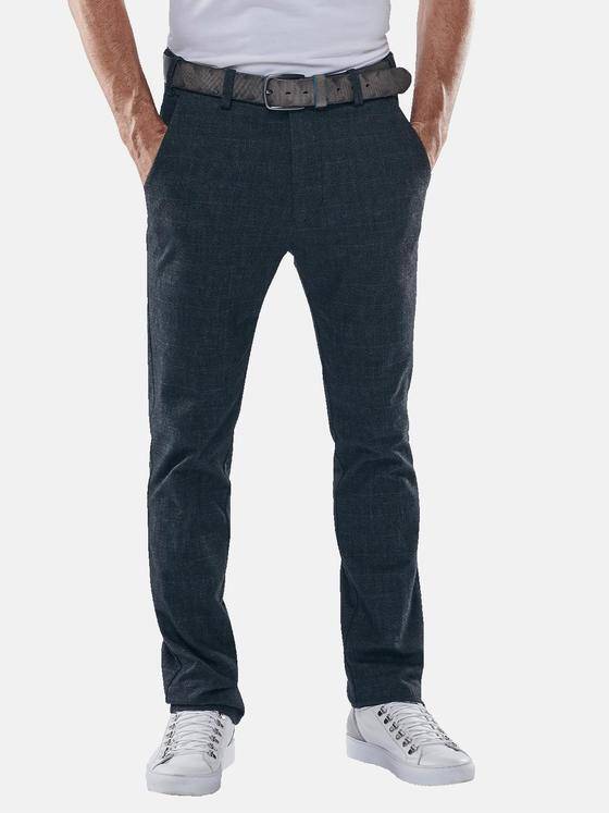 ENGBERS GERMANY Herren Gerade geschnittene Chino Blau 30559