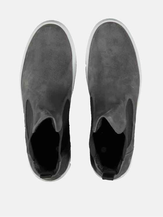 emilio adani Herren Boots Grau 31939