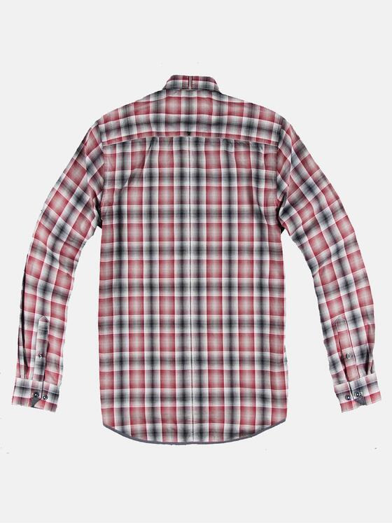 engbers Herren Karohemd Bordeaux 30147