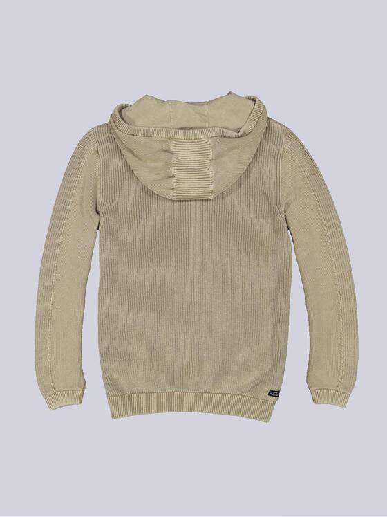 engbers Herren Strickjacke strukturiert Beige 36317